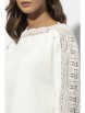 Блузка артикул: 678 Молочный от VIZAVI - вид 3