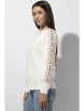 Блузка артикул: 688 Молочный от VIZAVI - вид 3