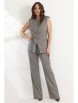Брючный костюм артикул: 2523 серый от Магия Моды - вид 3