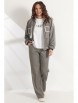Брючный костюм артикул: 2544 серый от Магия Моды - вид 7