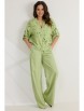 Брючный костюм артикул: 2571 лайм от Магия Моды - вид 1