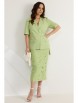 Юбочный костюм артикул: 2570 лайм от Магия Моды - вид 3