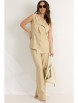 Брючный костюм артикул: 2579 песочный от Магия Моды - вид 5
