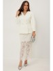 Юбочный костюм артикул: 2666 молочный от Магия Моды - вид 6