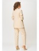 Брючный костюм артикул: 2073 бежевый от Rumoda - вид 2