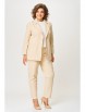 Брючный костюм артикул: 2073 бежевый от Rumoda - вид 4
