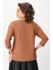 Кофта, джемпер артикул: 2268 коричневый от Rumoda - вид 2