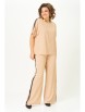 Брючный костюм артикул: 2124 бежевый от Rumoda - вид 7