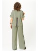 Брючный костюм артикул: 2124 зеленый от Rumoda - вид 2