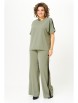 Брючный костюм артикул: 2124 зеленый от Rumoda - вид 6
