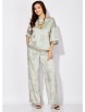 Брючный костюм артикул: 1355 белый нефрит от ТАиЕР - вид 1
