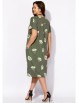 Платье артикул: 1351 олива от ТАиЕР - вид 2