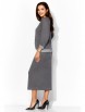 Юбочный костюм артикул: 1391 серый от ТАиЕР - вид 6