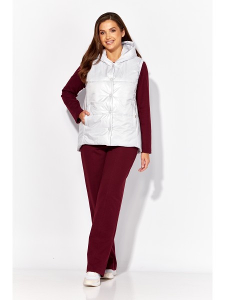 1380 жемчужный, бордовый