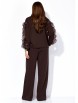 Брючный костюм артикул: 1403 шоколад от ТАиЕР - вид 2