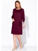 Платье артикул: 1401 винный от ТАиЕР - вид 1