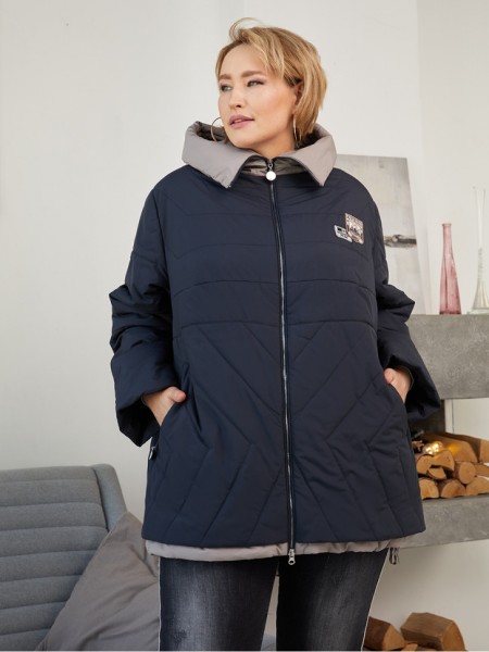 Куртка 2618 синяя