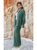 Брючный костюм артикул: 24603 изумруд от Vittoria Queen - вид 8