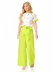 Брючный костюм артикул: M-7517 лайм от T&N - вид 6