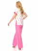 Брючный костюм артикул: M-7517 розовый от T&N - вид 2