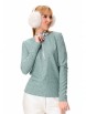 Гольф, водолазка артикул: М-7601 мята от T&N - вид 4