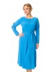 Нарядное платье артикул: М-7605 темный голубой от T&N - вид 5