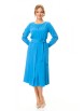 Нарядное платье артикул: М-7605 темный голубой от T&N - вид 1