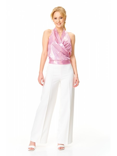 М-7632 «галограмма» розовый, белый