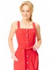 Сарафан артикул: М-7643 красный коралловый от T&N - вид 5