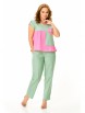 Брючный костюм артикул: М-7660 мята-роза от T&N - вид 7