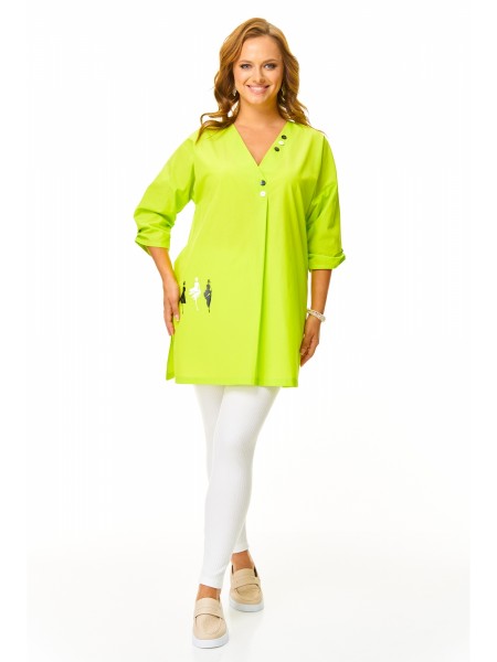 М-7669 лайм и белый