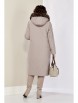 Пальто артикул: 2177 бежевый от Shetti - вид 2