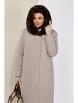 Пальто артикул: 2177 бежевый от Shetti - вид 4