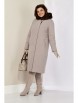 Пальто артикул: 2177 бежевый от Shetti - вид 5