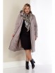 Пальто артикул: 2178 пудра от Shetti - вид 7