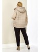 Куртка артикул: 2184 бежевый от Shetti - вид 2