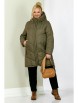 Пальто артикул: 2204 олива от Shetti - вид 1