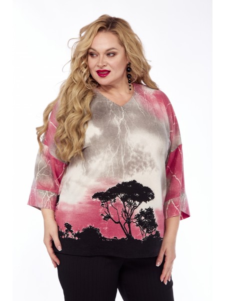 4053 розово-черный