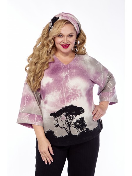 4054 фиолетово-черный