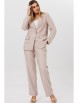 Брючный костюм артикул: 8009 бежевый от Ma Сherie - вид 1