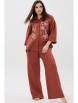 Брючный костюм артикул: 3123 терракот от Ma Сherie - вид 11