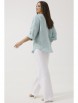 Брючный костюм артикул: 3134 мятный+белый от Ma Сherie - вид 9