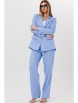 Брючный костюм артикул: 8009 голубой от Ma Сherie - вид 8