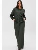 Брючный костюм артикул: 3116 хаки от Ma Сherie - вид 6