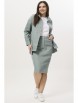 Юбочный костюм артикул: 3156 мятный от Ma Сherie - вид 9