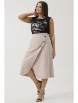 Юбка артикул: 2099 бежевый от Ma Сherie - вид 12