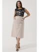 Юбка артикул: 2099 бежевый от Ma Сherie - вид 8