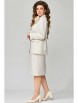 Юбочный костюм артикул: 1461 серо-бежевый от FITA - вид 10