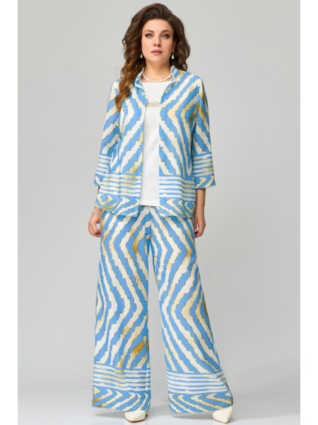 1561 молочно-голубой