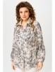 Блузка артикул: 20535 беж+черный от FITA - вид 7